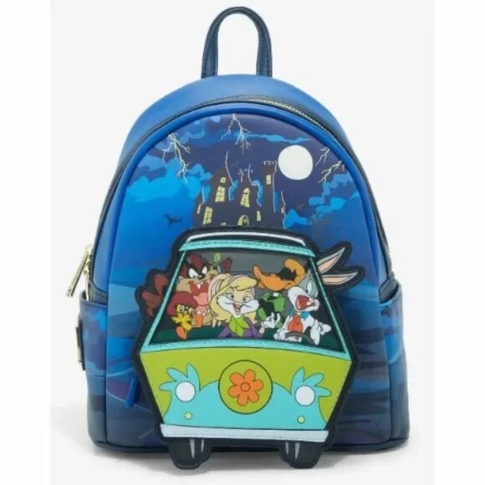 Loungefly Warner‎ Bros. Looney Tunes Scooby-Doo Glow-In-The-Dark Mini Backpack